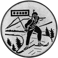 9100.582 Pokal-Emblem Biathlon 25 mm Ø | GS Pokale