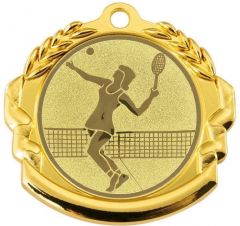9360.225 Wasserball Medaille 70 mm Ø inkl. Band / Kordel | montiert