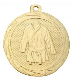 ME106 Judo Medaillen 45 mm Ø inkl. Kordel / Band | montiert