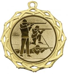 DI7003.217 Schützen Medaille Weinsberg 70 mm Ø inkl. Band / Kordel | montiert