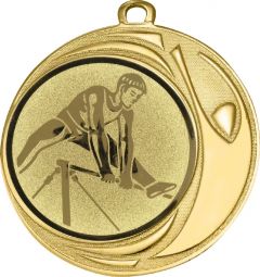 DI7006.550 Turner Medaille 70 mm Ø inkl. Kordel / Band | montiert