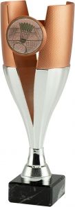 ET.466.03.260 Badminton Pokal inkl. Beschriftung | 28,0 cm