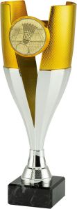 ET.466.01.260 Badminton Pokal inkl. Beschriftung | 28,0 cm