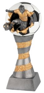 FG199-4  3D-Fussball-Pokal inkl. Beschriftung | 6 Größen