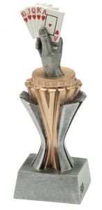 FX100.018 Skat - Poker Pokal-Trophäe Lenggries inkl. Beschriftung | 3 Größen