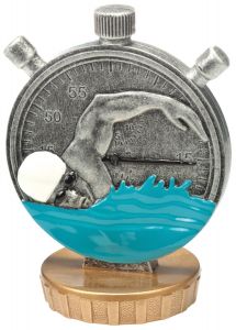 FX023 Schwimm - Schwimmer Pokal-Figur | 80 mm
