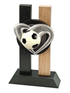 H340.2504 Fussball Holz-Pokal Stuttgart | 3 Größen