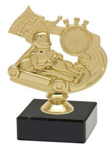 M34360 Kart Pokal-Figur Solingen inkl. Gravur | 13,0 cm