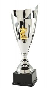 LT.048.004 Fussball Metall-Pokal Kehl inkl.Beschriftung | 3 Größen