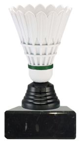 M420.526M Badminton 3D-Pokalfigur inkl. Beschriftung | 13,5 cm
