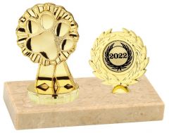 M654.048 Hunde - Agility Pokal inkl. Beschriftung | 10 x 12,5 cm