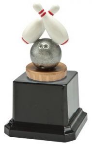 N78.FX040 Bowling - Kegler Pokalfigur | 12,5 cm