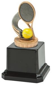 N78.FX008 Tennis Pokalfigur Augsburg inkl. Beschriftung | 12,5 cm