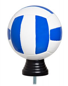 P506.MULTI Volleyball 3D-Schraubfix-Figur | 80 mm Ø