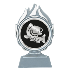 Q120.02 Pokal-Aufsteller mit Acrylemblem | 13,5 cm