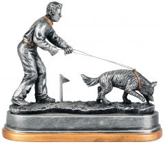 RE.151 Hundesport Pokalfigur inkl. Gravur  | 22,0 cm