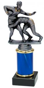 9.09.34418 Rugby Pokal Trophäe Ludwigsburg inkl. Beschriftung | 20,4 cm