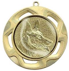 ME.054.234 Hundesport Medaille 70 mm Ø inkl. Band / Kordel | montiert