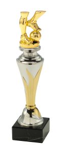 X1520.037 Fussball - Fußball Pokal Trophäe inkl. Beschriftung | 3 Größen