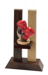H330FX016 Boxsport - Boxer Holz-Pokal Oss | 3 Größen