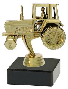 M34326 Traktor Pokal-Figur Renningen inkl. Beschriftung | 12,2 cm