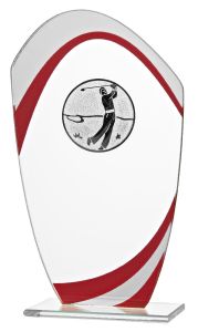 W550.08.287 Golf Glaspokal inkl. Beschriftung | 3 Größen